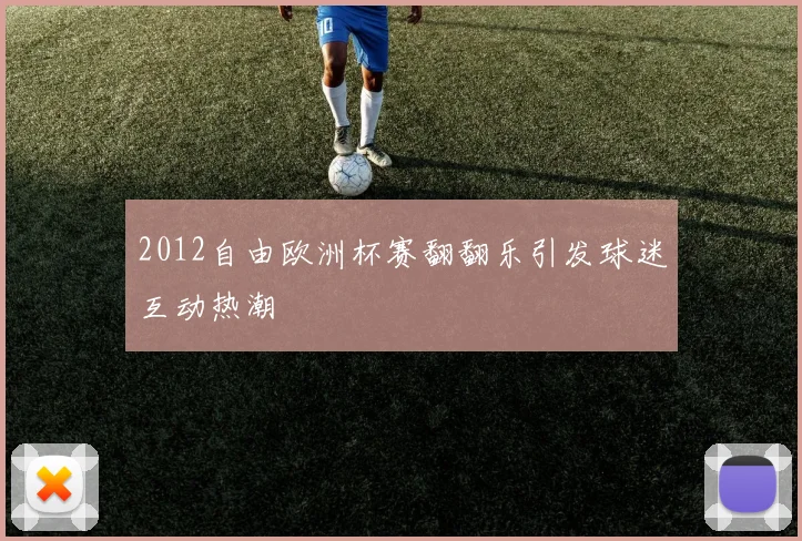2012自由欧洲杯赛翻翻乐引发球迷互动热潮