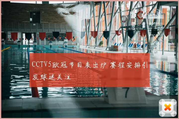 CCTV5欧冠节目表出炉 赛程安排引发球迷关注